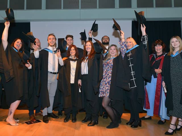 Nelson and Colne College University Centre graduates