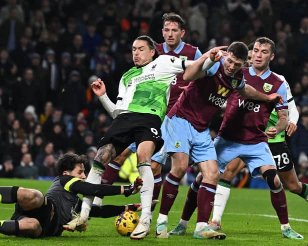 Trafford made eight saves during Burnley's Boxing Day encounter against Liverpool