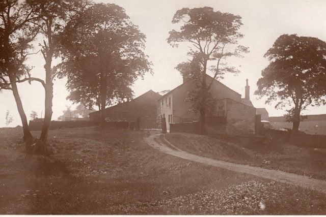 This is Higher Cockden Farm as it was about 1905 when the local newsagents commissioned a beautiful series of Briercliffe postcards