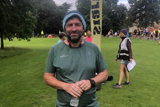Chris O'Brien is getting back on track with Burnley parkrun after facing bowel cancer and the threat of his leg amputated