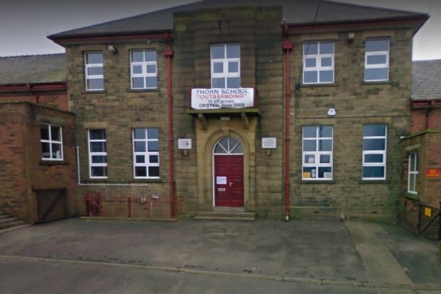 Bacup Thorn Primary School on Cowtoot Lane, Bacup, was awarded an outstanding rating by Ofsted in May 2011.