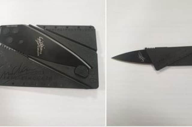 When a driver was stopped on the M6 due to a light defect, officers found children on the back seats who had no access to seatbelts due to the way they were being carried.
The driver also failed a drug wipe and was in possession of a credit card lock knife. 
The driver was arrested.