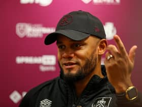 Burnley manager Vincent Kompany speaks to reporters after the match

The EFL Sky Bet Championship -  Burnley v Rotherham United - Wednesday 2nd November 2022 - Turf Moor - Burnley