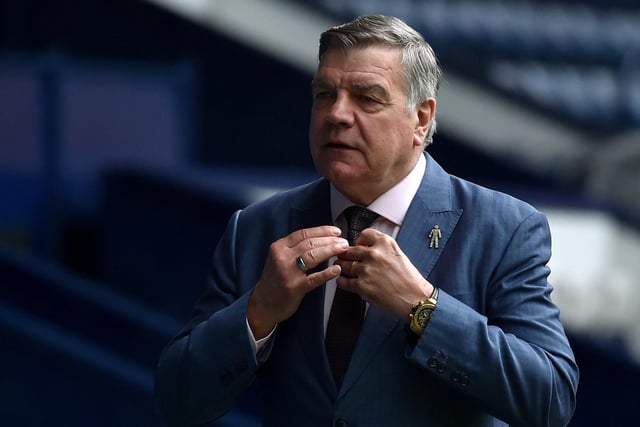 WEST BROMWICH, ENGLAND - MAY 16: Sam Allardyce, former manager of West Bromwich Albion, arrives at the stadium prior to the Premier League match between West Bromwich Albion and Liverpool at The Hawthorns on May 16, 2021 in West Bromwich, England. (Photo by Rui Vieira - Pool/Getty Images)