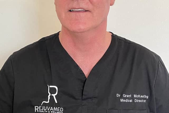 Dr Grant McKeating runs RejuvaMed Skin Clinic in Woone Lane.