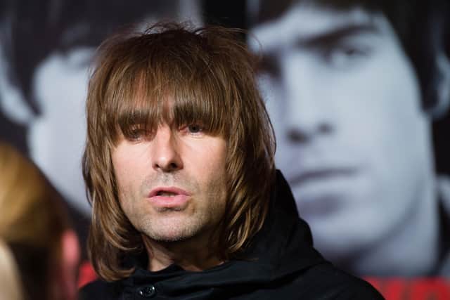 An Oasis tribute band will play at Towneley Tribute Festival. Photo of Liam Gallagher by Jeff Spicer/Getty Images.