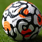 Official Premier League match ball. (Photo by Paul Harding/Getty Images)