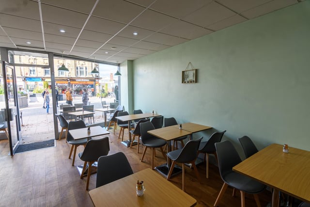 Inside Charlatte's Coffee Shop in Burnley Town Centre. Photo: Kelvin Stuttard