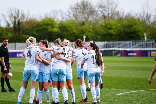 The Clarets Women find the net again at Loughborough