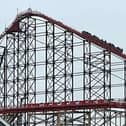 Guests on Blackpool's Big One had to be rescued from near the top of the roller coaster when the ride was suddenly halted due to strong winds on Tuesday, April 11. Picture by Gordon Head