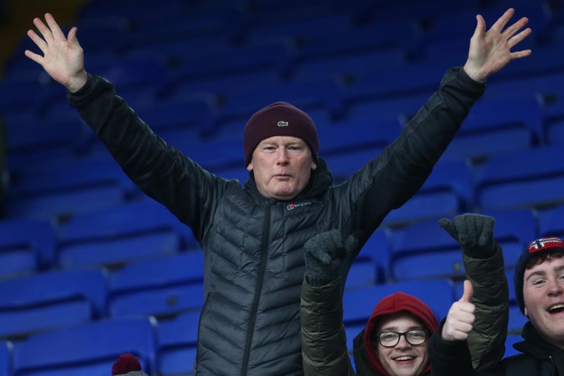 Burnley fans

The Emirates FA Cup Fourth Round - Ipswich Town v Burnley - Saturday 28th January 2023 - Portman Road - Ipswich