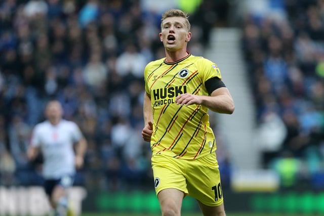 The Millwall man scored a hat-trick in his side's 4-2 win at Preston. The strikes took his Championship tally for the season to eight.