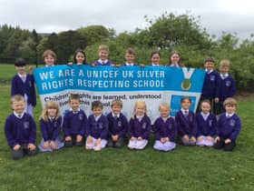 Thorneyholme RC Primary School in Dunsop Bridge received the prestigious Rights Respecting Schools ‘Award  from UNICEF,  the world’s leading organisation working for children and their rights.
