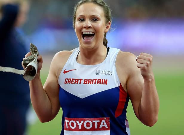 Sophie Hitchon won a bronze medal at the 2016 Olympic Games  (Photo by Alexander Hassenstein/Getty Images for IAAF)