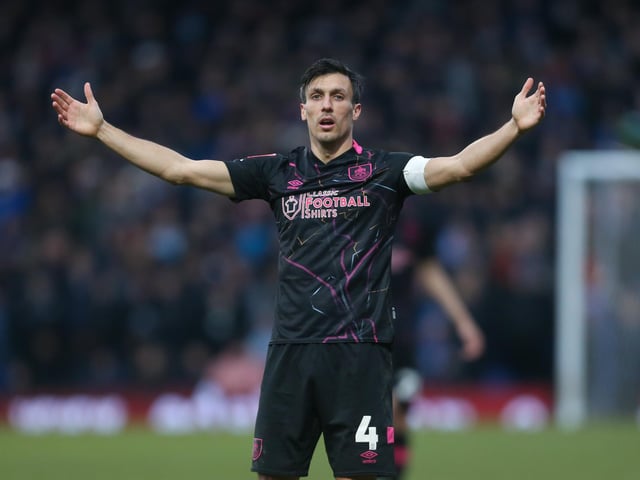 Burnley's Jack Cork 

The Emirates FA Cup Fourth Round - Ipswich Town v Burnley - Saturday 28th January 2023 - Portman Road - Ipswich