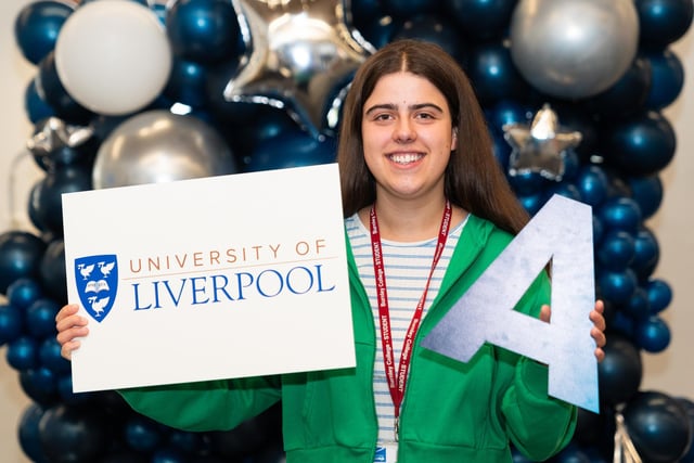 Libby Rostron, 18, from Colne, a former pupil at Park High School achieved A in Economics, B in Politics and C in History and is progressing to the University of Liverpool to read Politics and International Business.