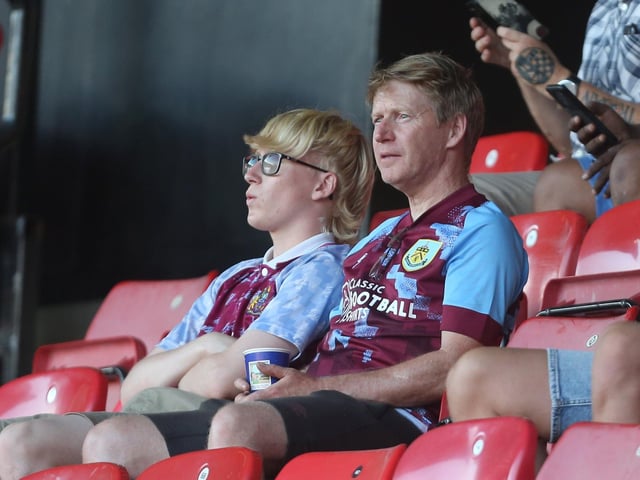 Burnley fans
Photographer Rob Newell/CameraSport
The EFL Sky Bet Championship - Watford v Burnley - Friday 12th August 2022 - Vicarage Road - Watford
World Copyright © 2022 CameraSport. All rights reserved. 43 Linden Ave. Countesthorpe. Leicester. England. LE8 5PG - Tel: +44 (0) 116 277 4147 - admin@camerasport.com - www.camerasport.com