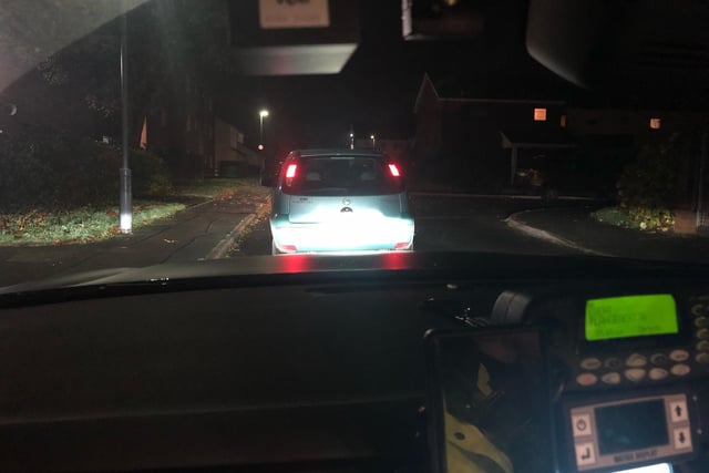 A delivery driver in Lancaster was stopped after being seen undertaking in a busy city centre, in and out of traffic. 
The driver was issued with a Section 59 warning.