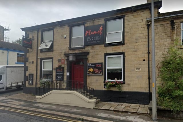 Flames Bar & Grill on Bolton Road, Darwen, has a rating of 4.5 out of 5 from 298 Google reviews