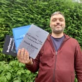 Rossendale author and poet Frank Burton will be showing his work at the book market and publishers fair at Burnley Market this Saturday as part of the Burnley Words Festival