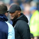 Burnley manager Vincent Kompany during the Sky Bet Championship match at Cardiff City Stadium, Cardiff. Picture date: Saturday October 1, 2022. PA Photo. See PA story SOCCER Cardiff. Photo credit should read: Nigel French/PA Wire.