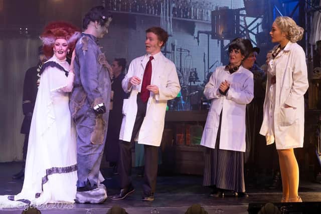 Sue Plunkett reviews Burnley Light Opera Society's production of Young Frankenstein at Burnley Mechanics Theatre