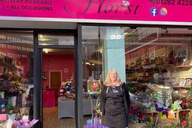 Florist Lancashire in Burnley's Keirby Walk.