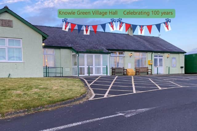 Knowle Green Village Hall is celebrating its 100th anniversary.