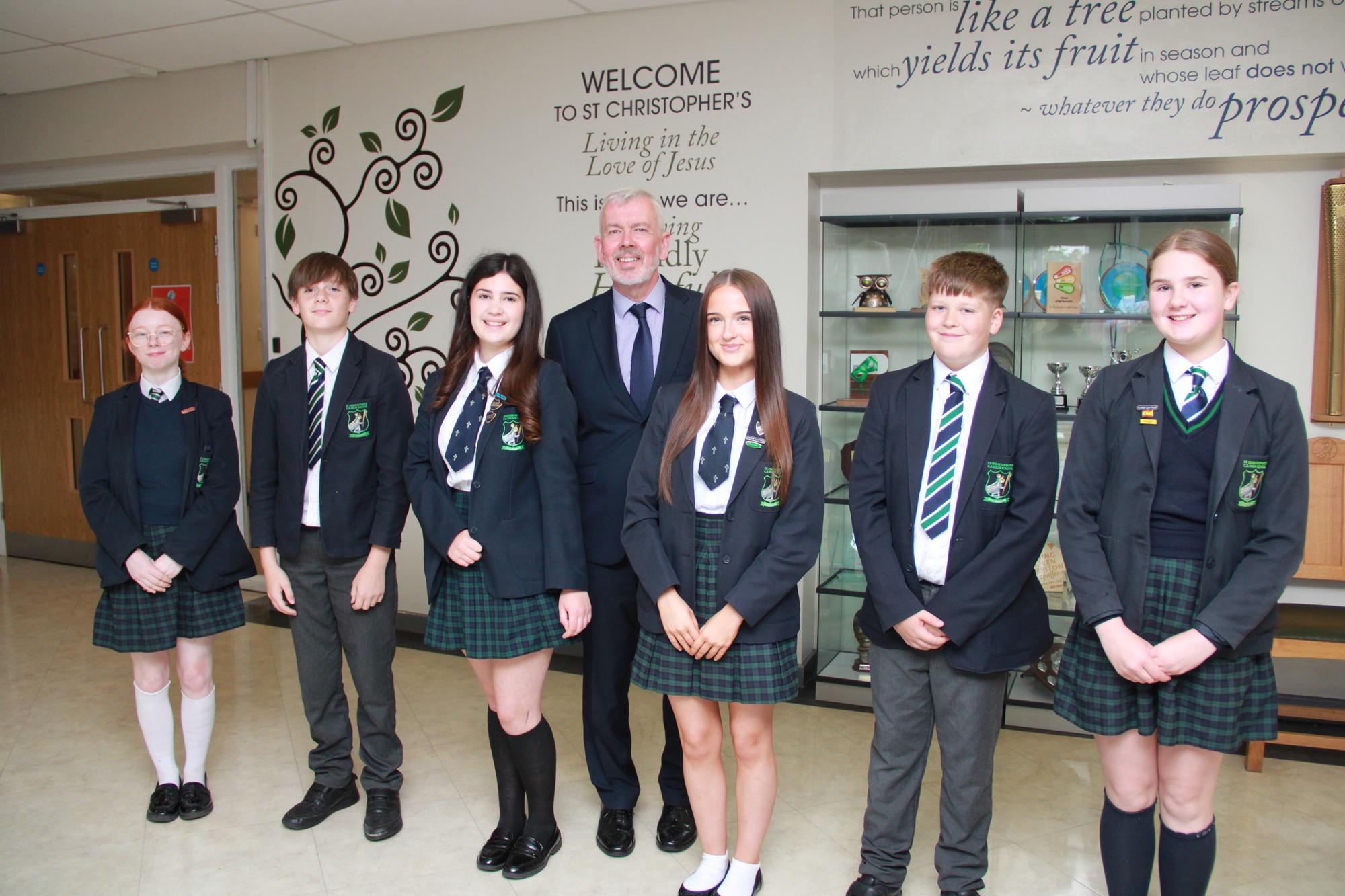 Accrington's St Christopher's C of E High School attended by numerous ...