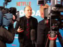 Actor Rory Kinnear who plays Dave Fishwick at the premiere of his Netflix film Bank of Dave at Reel Cinema in Burnley.