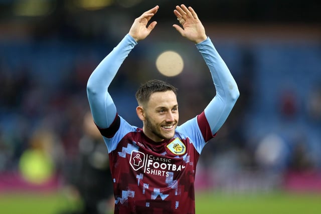 Burnley's Josh Brownhill is all smiles as he celebrates at the final whistle

The EFL Sky Bet Championship - Burnley v Preston North End - Saturday 11th February 2023 - Turf Moor - Burnley