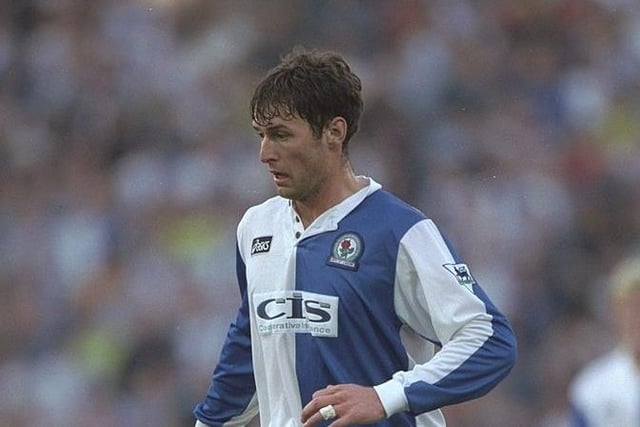 The striker's goal came for Blackburn Rovers in a game against Everton at Goodison Park in 1995.