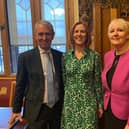 Clitheroe entreprenuer Breda Murphy received an award in Parliament