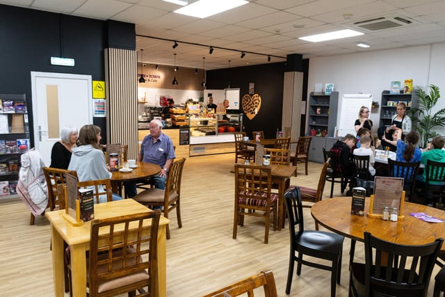 Inside the Down Town Kitchen & Cafe in Burnley Town Centre. Photo: Kelvin Lister-Stuttard