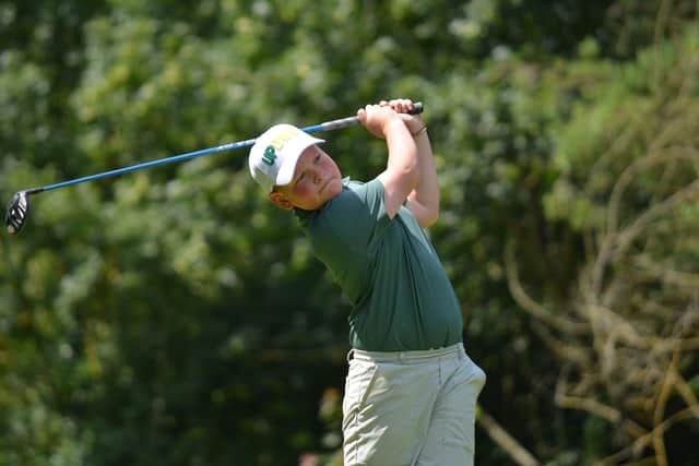 Burnley golfing protege Ritchie Riley has won his first major international competition, the Irish Junior Open.