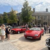 The Vintage & Performance Car Show in Burnley town centre.