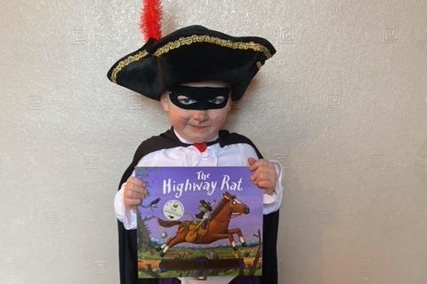 Henry Green. Age - 4. Character - The Highway Rat.