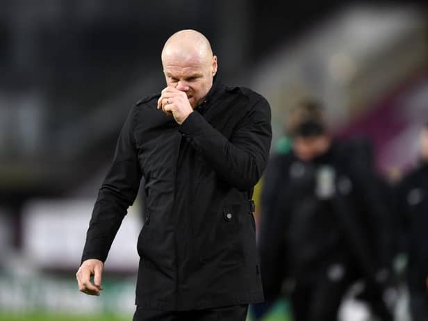 Sean Dyche, Manager of Burnley. (Photo by Gareth Copley/Getty Images)
