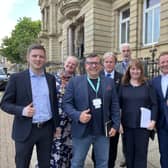 The Conservative group on Burnley Council (pictured) have criticised the decision by the leader of Burnley Council, Coun. Afrasiab Anwar, and nine other councillors to resign from the Labour Party over Sir Keir Starmer's decision not to push for a ceasefire in Gaza