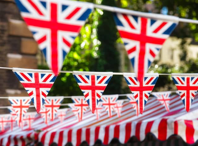 The weather forecast looks rosy for the Queen's Platinum Jubilee
