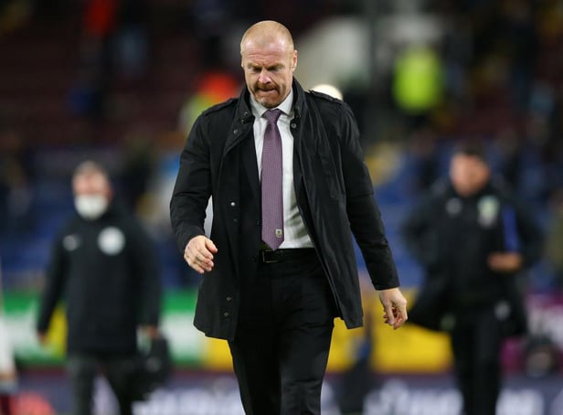 Sean Dyche, Manager of Burnley. (Photo by Alex Livesey/Getty Images)