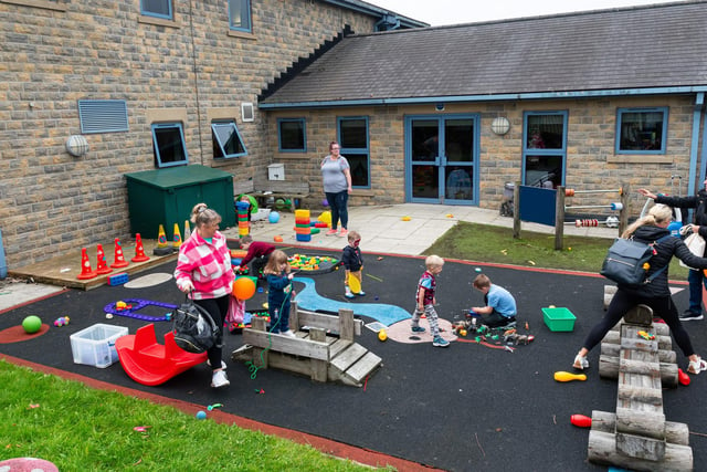 Playground at the Tay Street Family Hub launch. Photo: Kelvin Lister-Stuttard