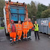 Pendle Council provided a large skip and a refuse collection vehicle while staff were on-hand to answer any questions