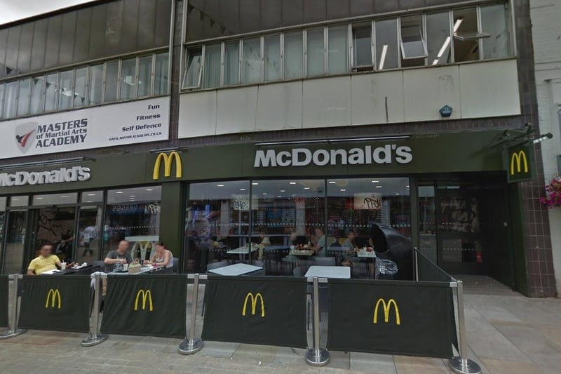 The McDonald's on King William Street has a rating of 3.7 out of 5 from 955 Google reviews