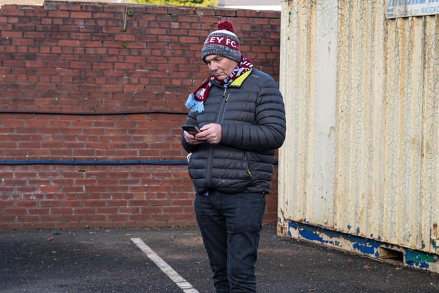 Burnley fans arrive at Turf Moor for the Premier League clash with Sheffield United. Photo: Kelvin Lister-Stuttard