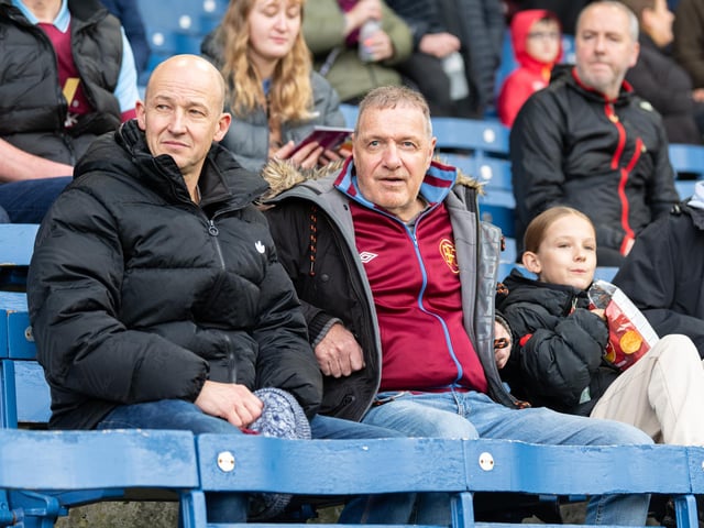 Burnley fans inside Turf Moor during the 1-0 victory over Swansea City. Photo: Kelvin Lister-Stuttard