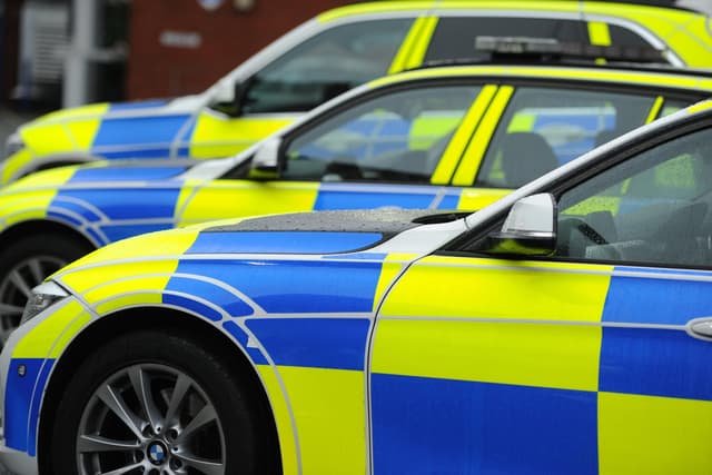 Police catch offenders throwing fireworks in Clitheroe's Castle Street