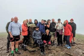 More than 40 people are taking on the Yorkshire Three Peaks to raise money for Support After Suicide in Burnley.