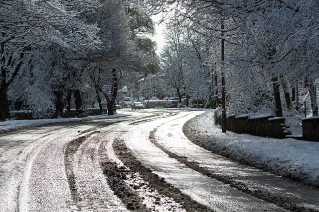 Towneley Park snowfall March 2023. Photo: Kelvin Stuttard