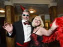 Theatre goers dress up for The Rocky Horror Show at the Grand Theatre. Ivan and Liz Broad.